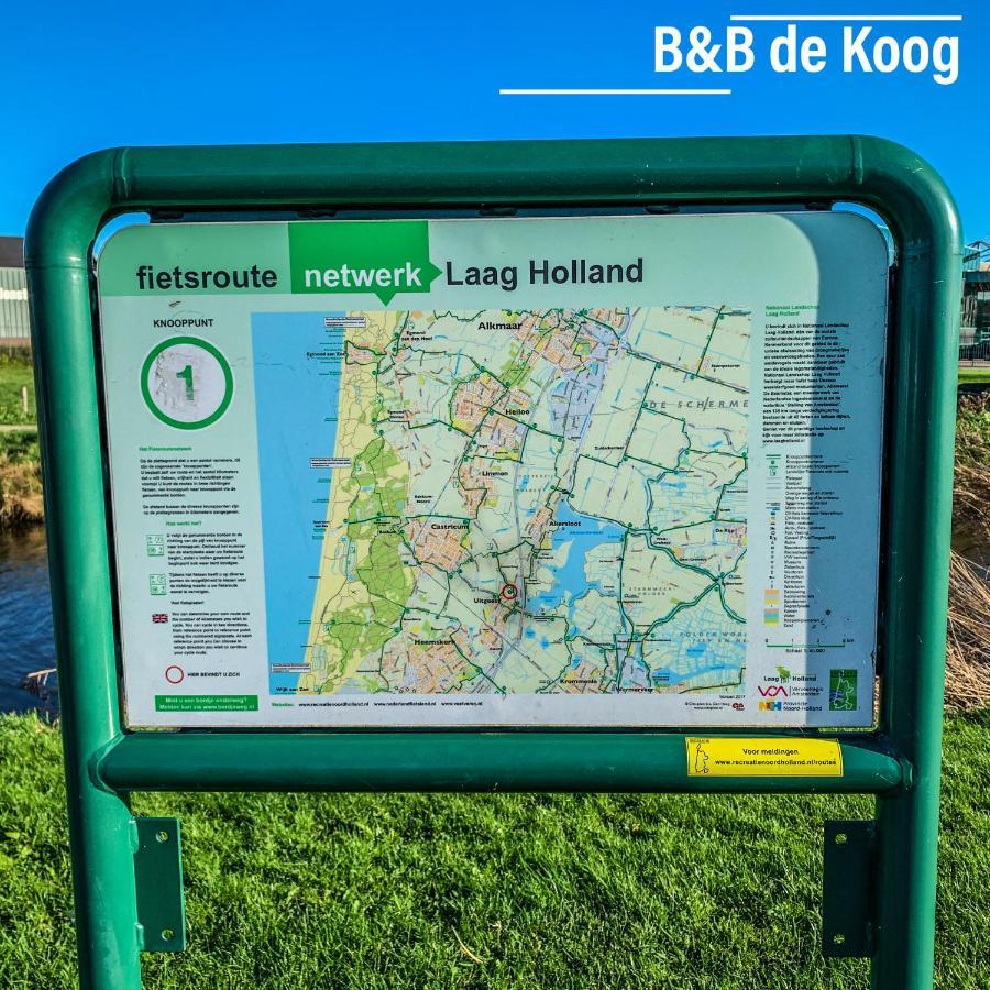 Uitgeest Appartement - B&B De Koog מראה חיצוני תמונה